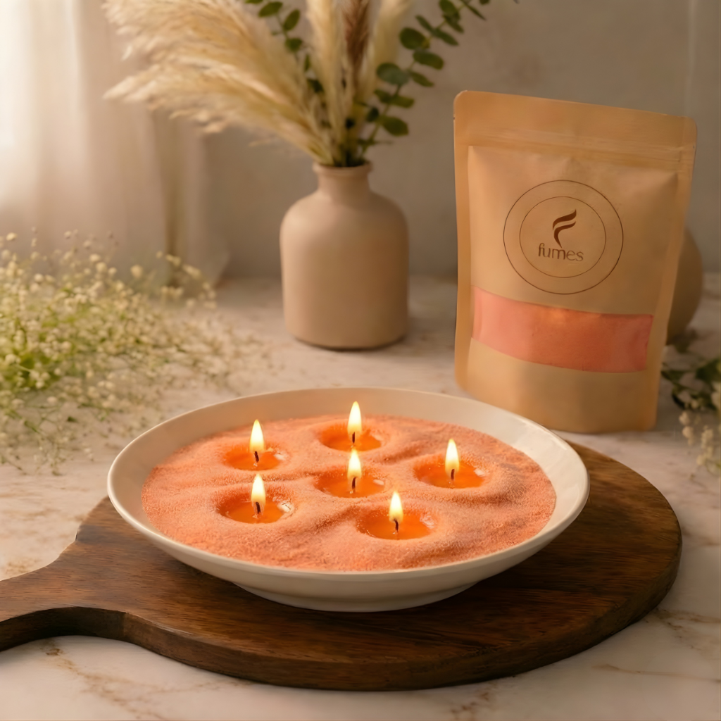 Coral Bloom – Pearl Wax (With Free Wicks)