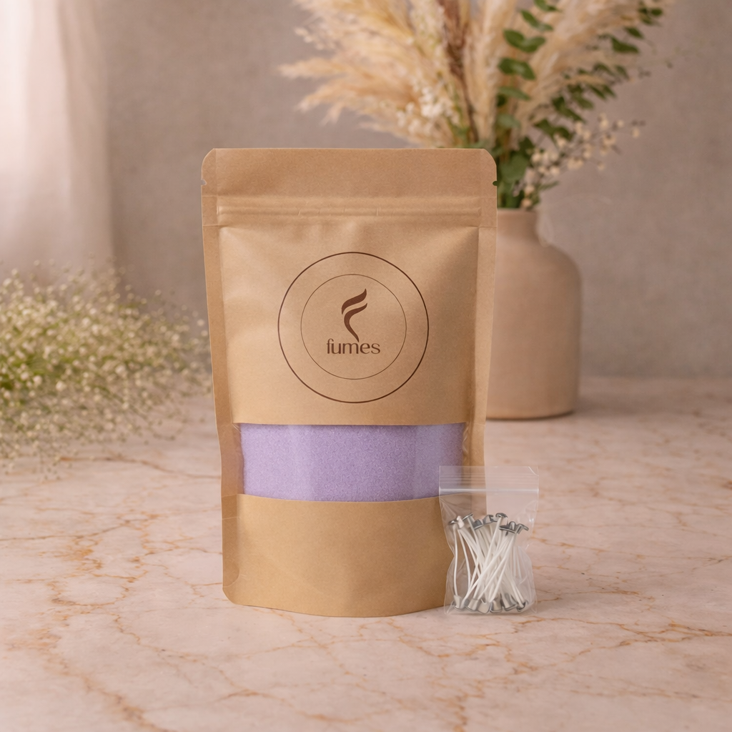 Lavender Mist – Pearl Wax (With Free Wicks)