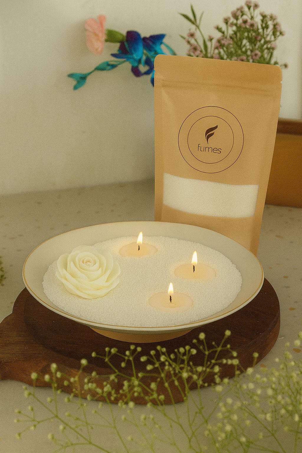 Snow Mist – Pearl Wax (With Free Wicks)