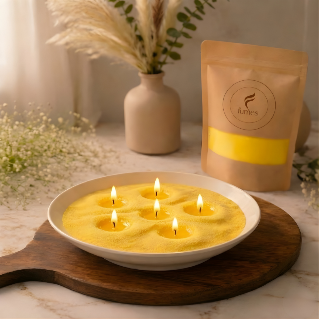 Sun Beam – Pearl Wax (With Free Wicks)